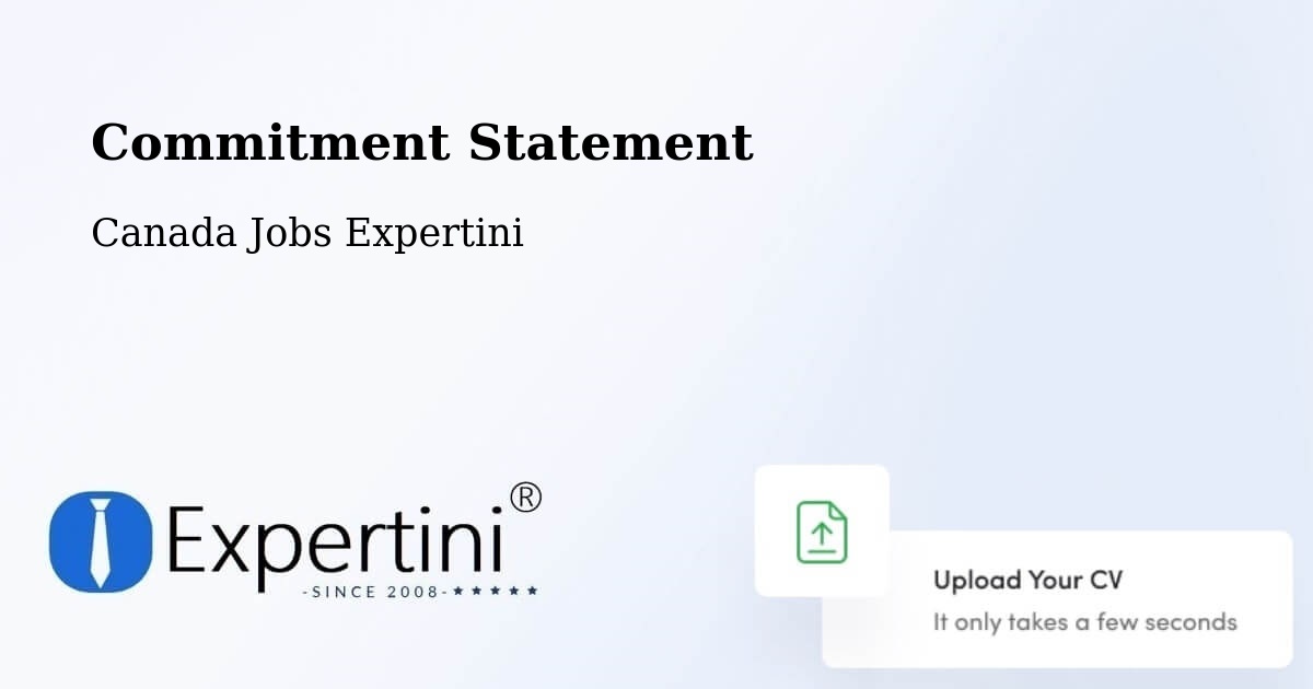 Corporate Commitment – Longueuil - Canada Jobs Expertini